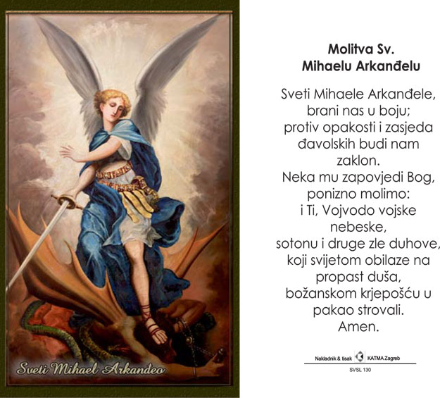 Sličica s molitvom — br. 13