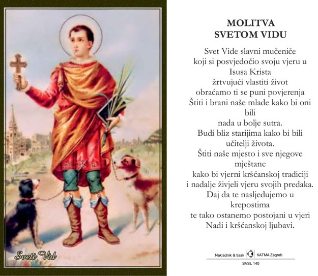 Sličica s molitvom — br. 2