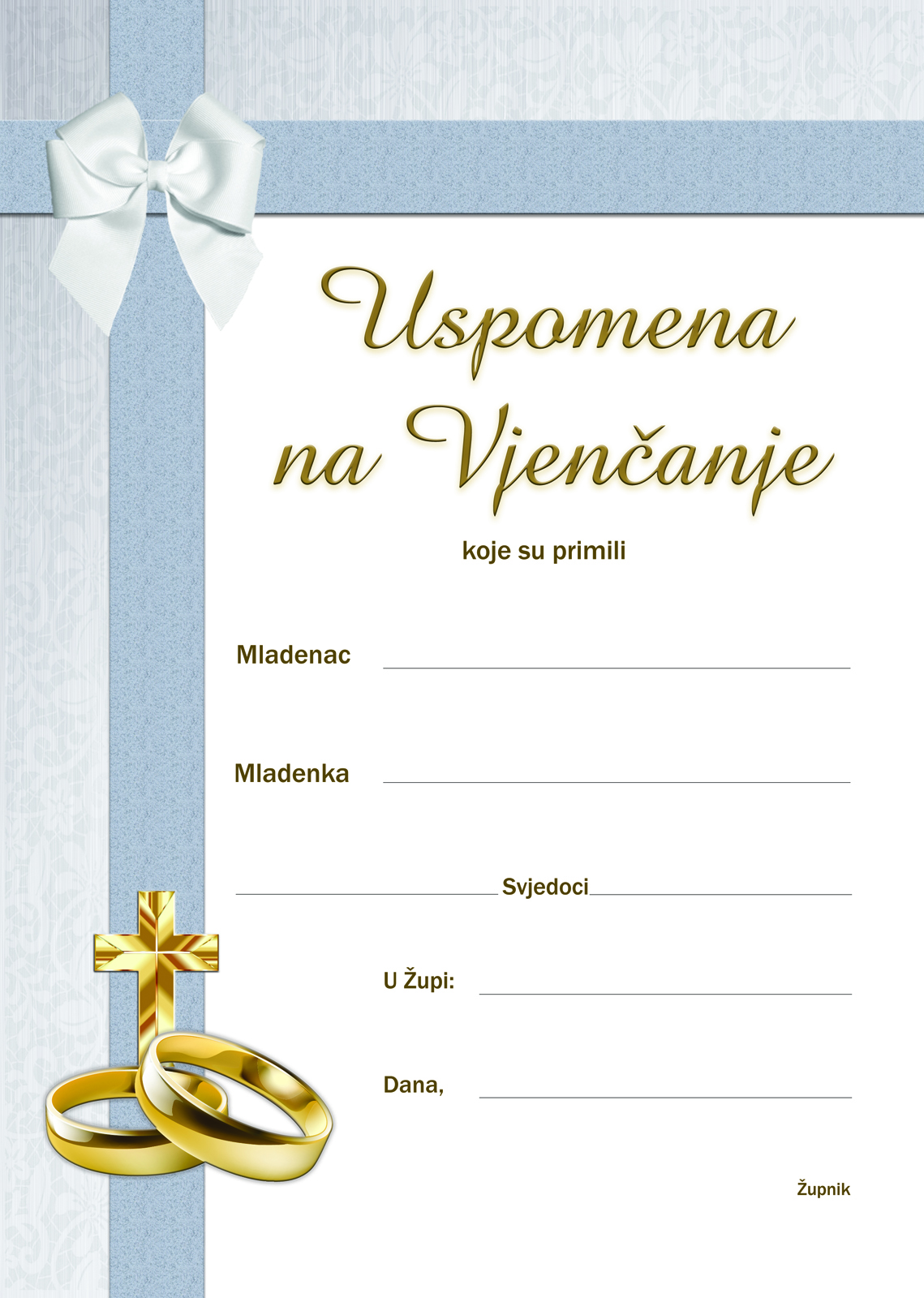 Uspomena na vjenčanje